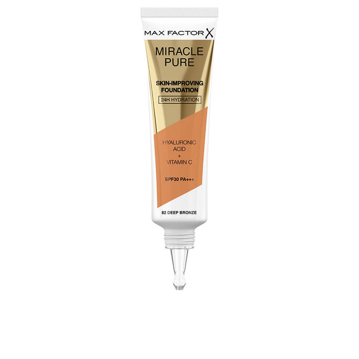 30 ml fluid foundation in deep bronze, hydrating SPF30, Unisex