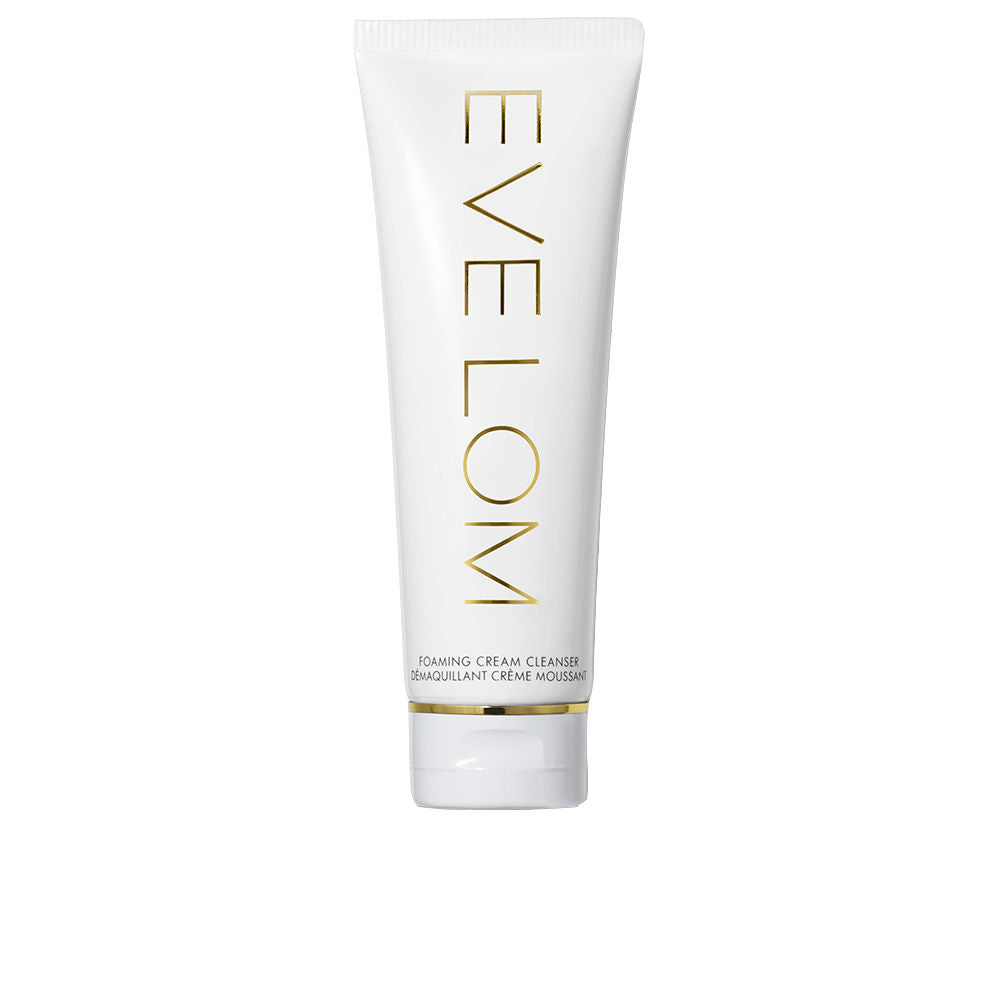 120 ml white foaming milk cleanser in tube, cream-to-foam texture