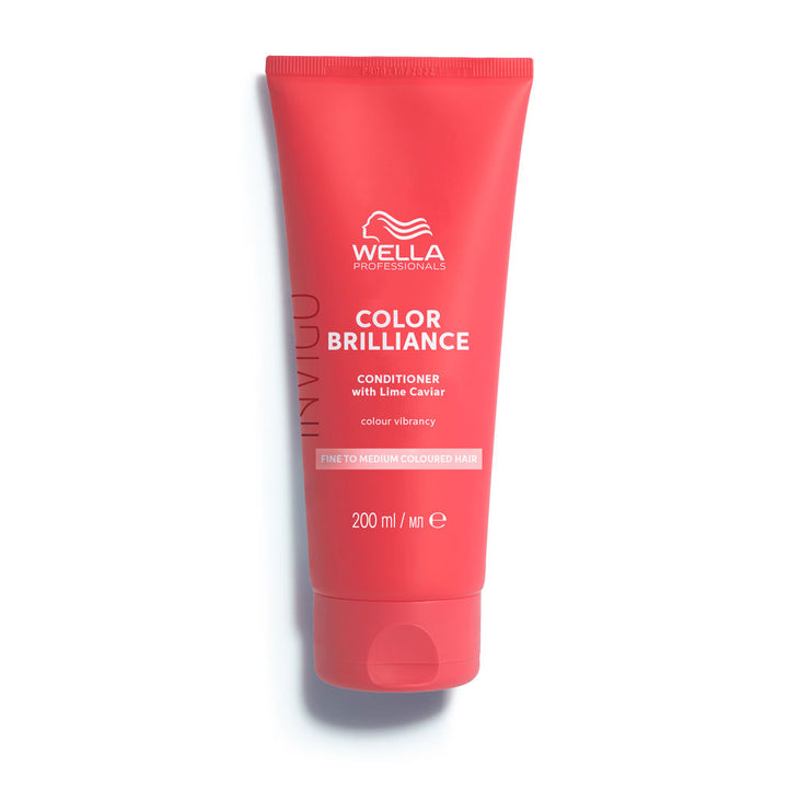 200 ml bottle of colour protective conditioner for fine/normal hair, lime caviar formula
