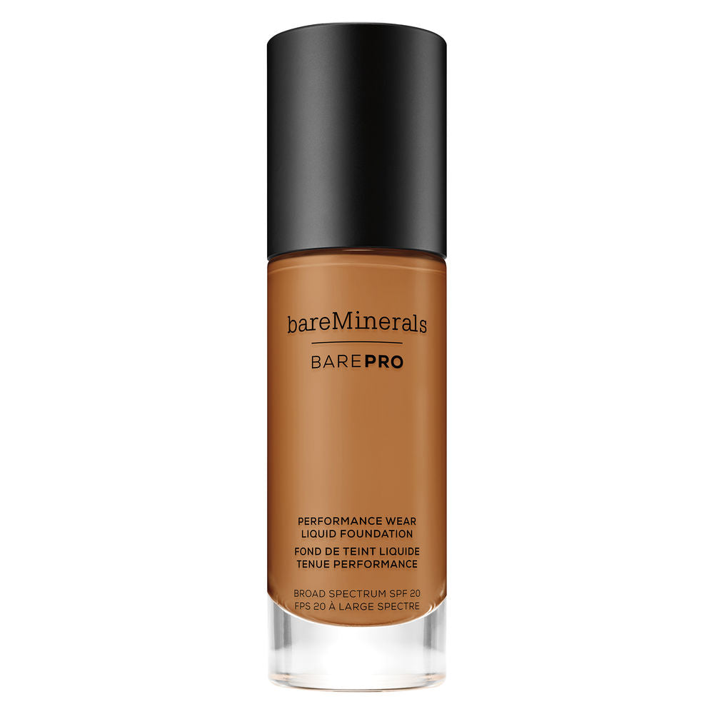 30 ml matte liquid foundation bottle in Walnut shade, high‑coverage Unisex formula