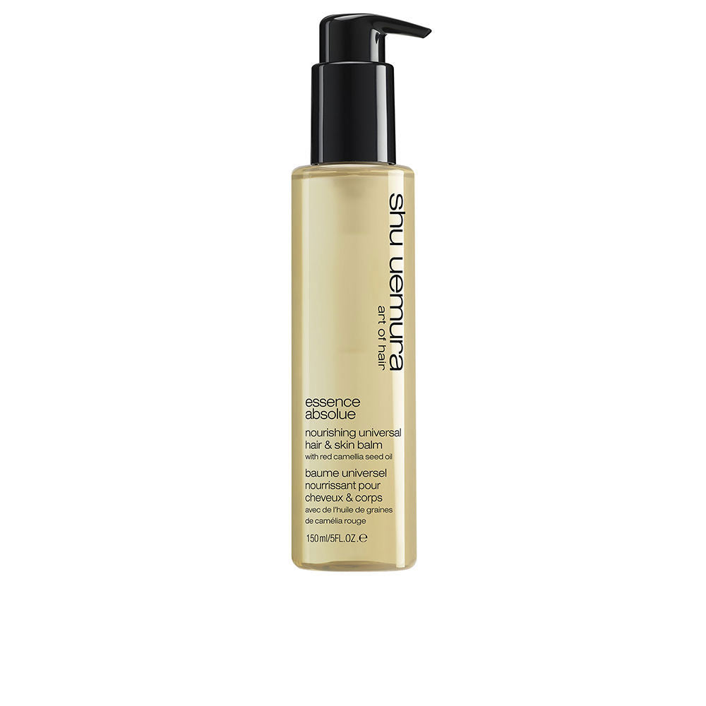150 ml pump balm in neutral tube, camellia seed oil, for Unisex hair and skin
