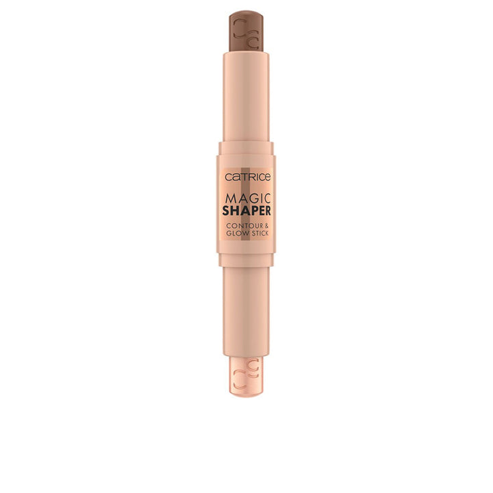 Dual-ended cream contour and luminous highlight stick, 9 g, deep shade