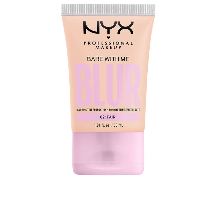 30 ml bottle of medium fair liquid foundation, natural finish, Unisex