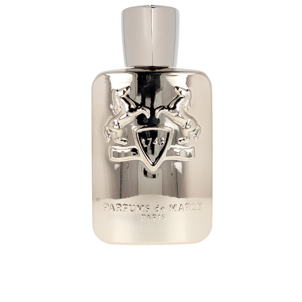 125 ml bottle of woody-oriental eau de parfum for Man with amber-coloured liquid