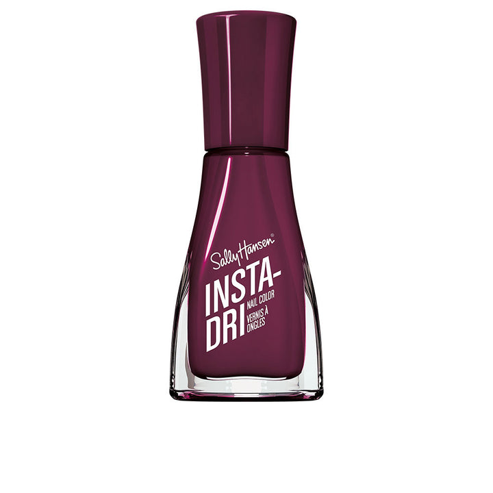 Deep wine cream nail polish bottle, contoured brush, 9.17 ml, Unisex