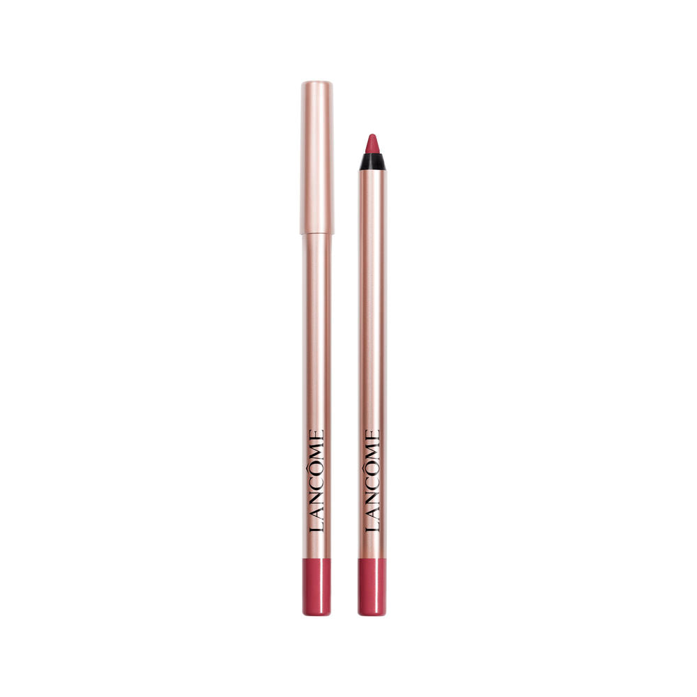 Creamy matte waterproof lip liner pencil in warm red‑brown shade, Unisex