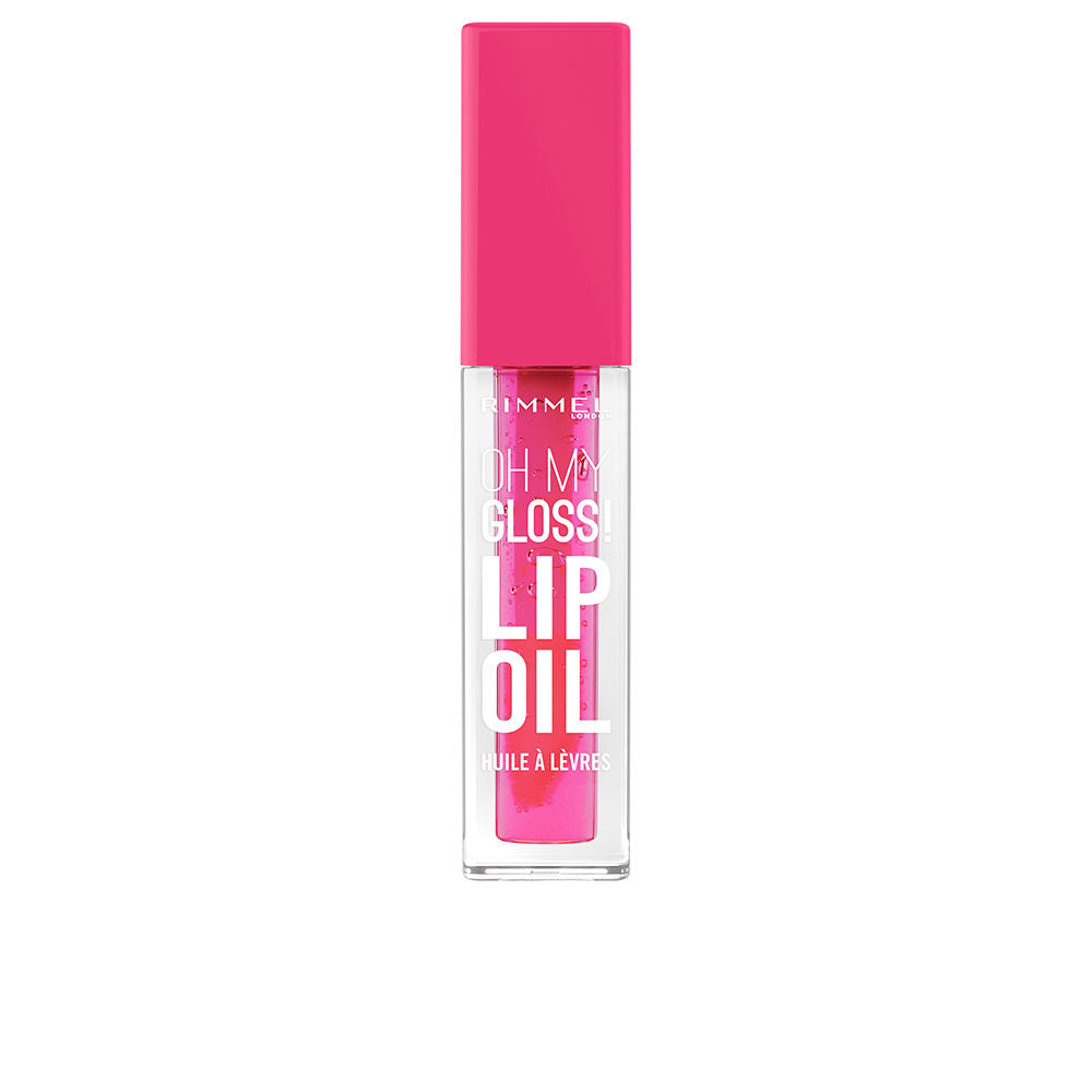 6 ml sheer berry lip oil in clear tube with doe-foot applicator