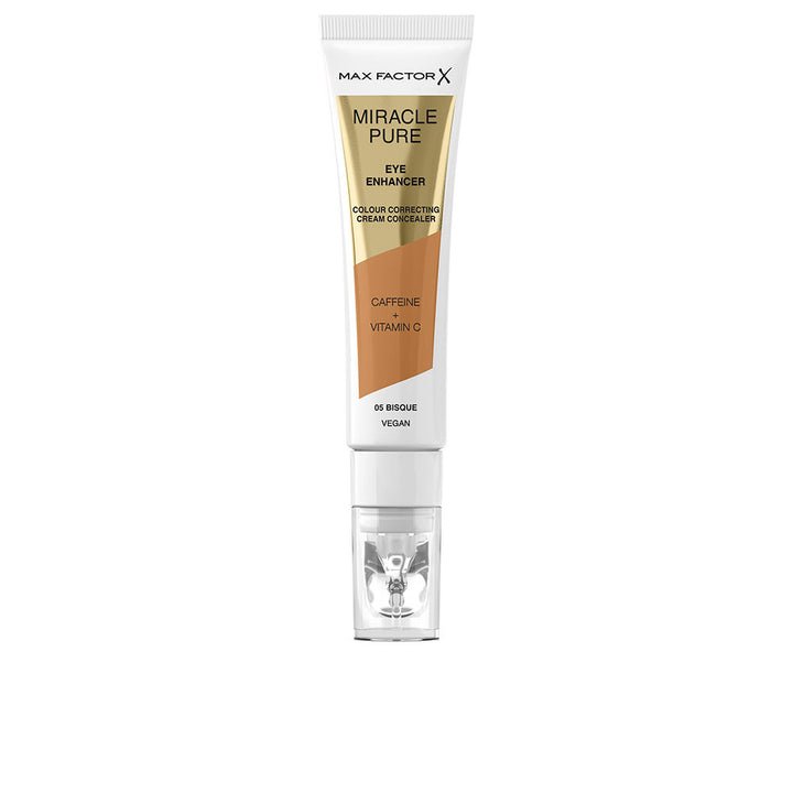 10 ml beige cream eye corrector with massaging applicator, shade 05 Bisque, Unisex