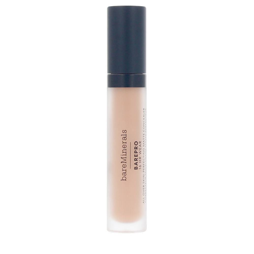 Tube of matte full-coverage concealer, SPF 25, medium-deep shade