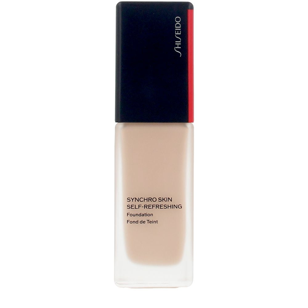 30 ml semimatte liquid foundation bottle, medium shade, SPF30, water-resistant
