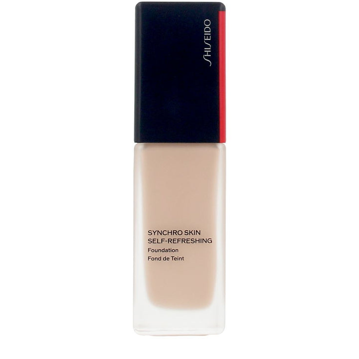 30 ml semimatte liquid foundation bottle, medium shade, SPF30, water-resistant