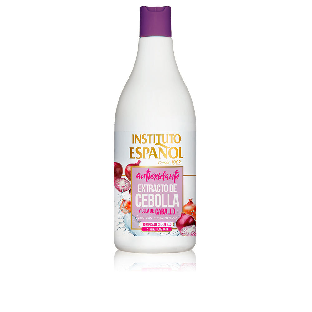 750 ml bottle of onion and horsetail strengthening shampoo, Unisex haircare