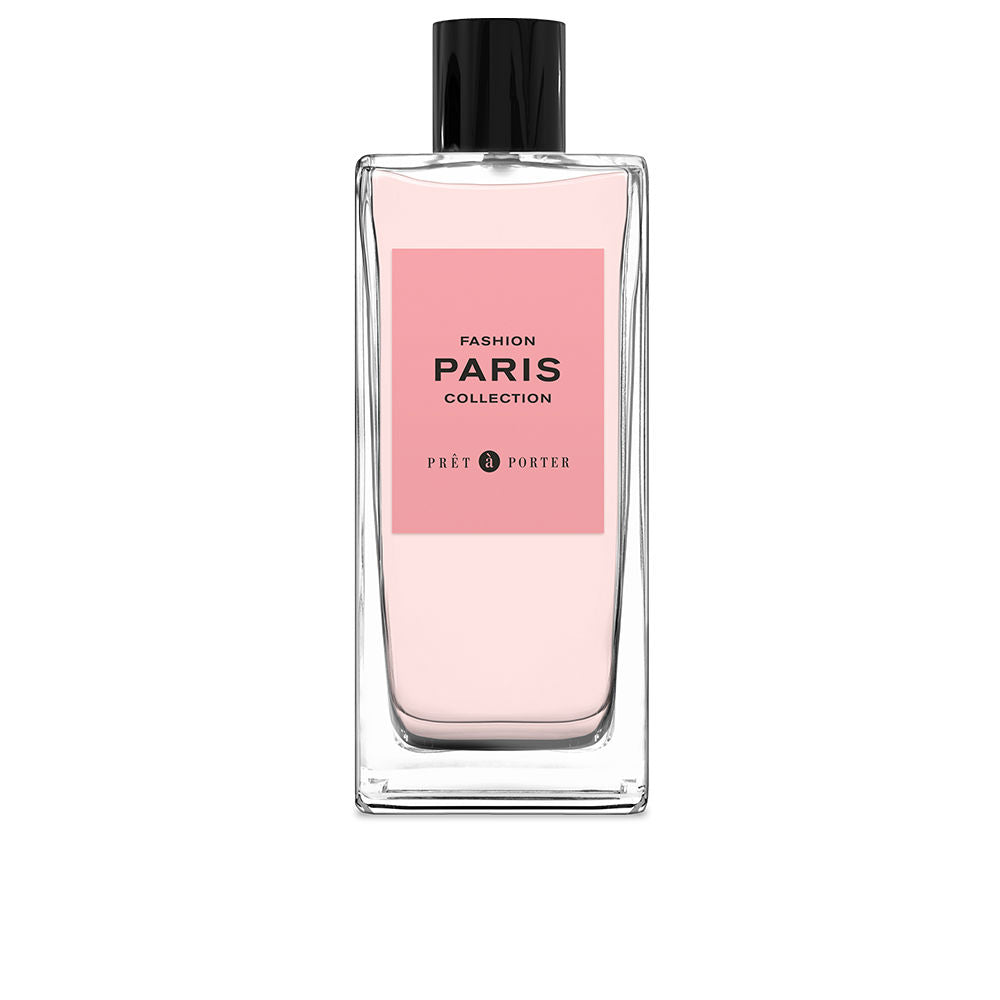 Rectangular perfume bottle; 100 ml floral eau de parfum for Women, rose and macaron notes