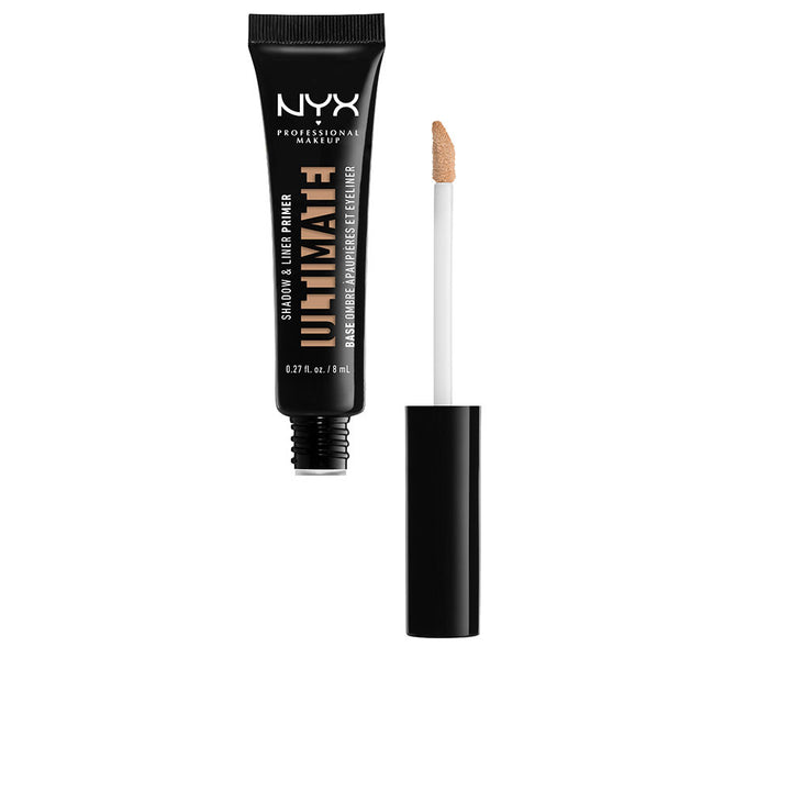 8 ml cream eye primer tube with arrow-shaped applicator, medium-deep shade, Unisex