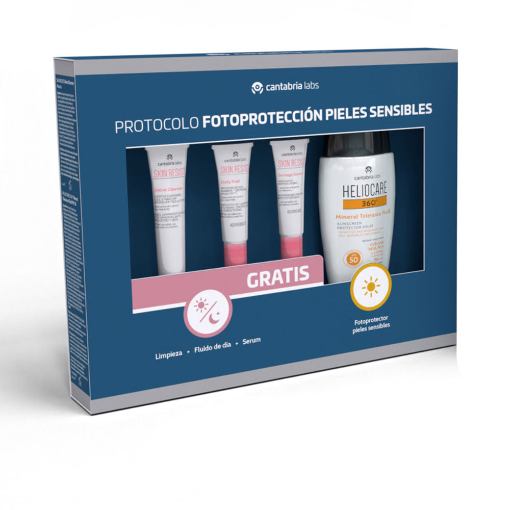 Sunscreen tube of Heliocare mineral SPF 50 with lightweight, non-whitening finish