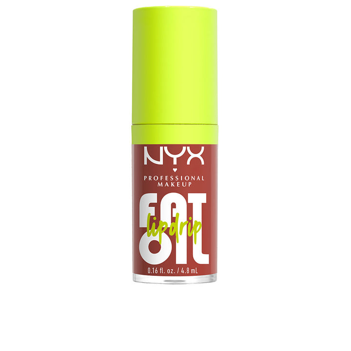 Compact 4.8 ml lip oil tube, sheer cream high-shine finish, Unisex