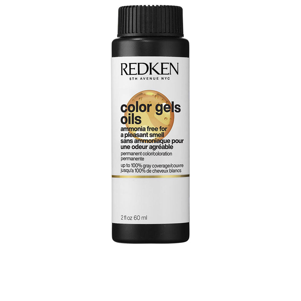 Three 60 ml bottles of 8N light natural blonde gel-oil hair colour, apricot oil formula