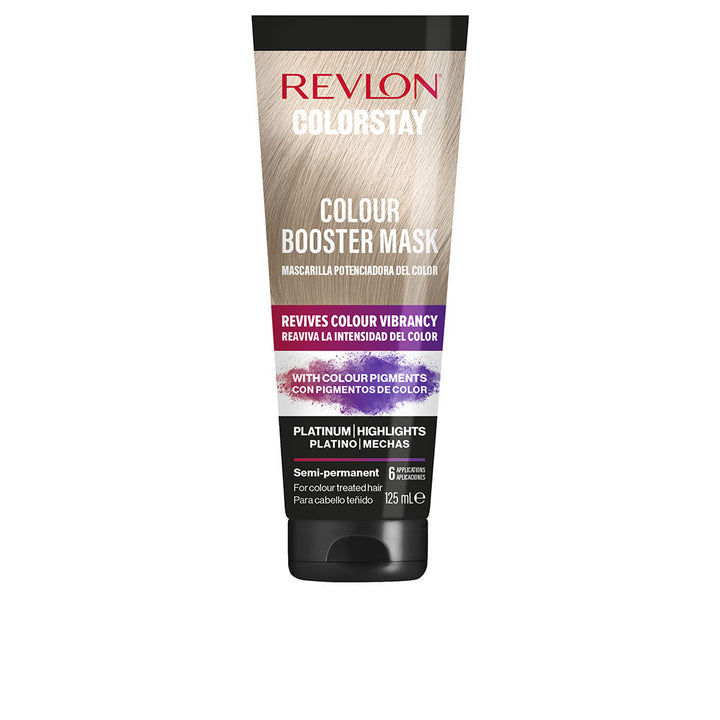 125 ml platinum colour-boosting hair mask tube; unisex tint-depositing treatment