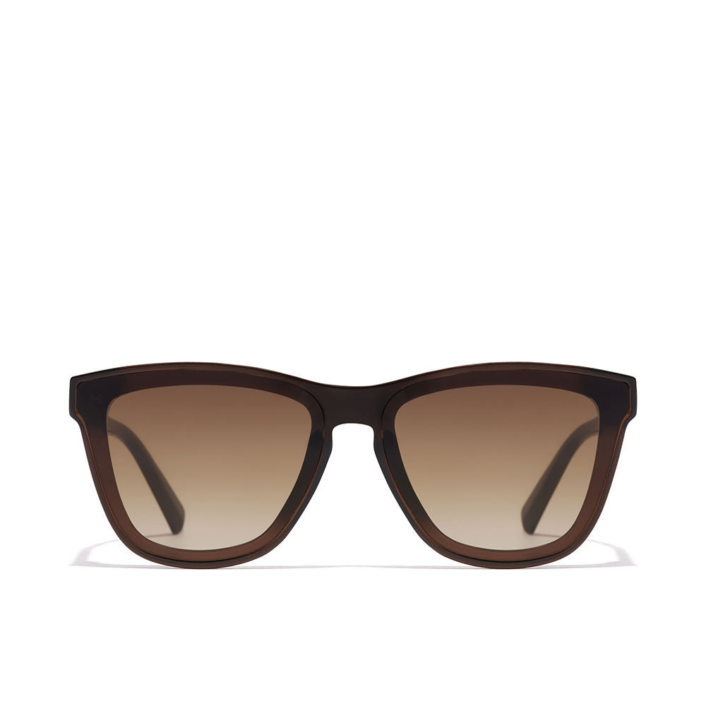 Brown square TR-90 sunglasses, 51 mm lenses, 13 mm bridge, 145 mm temples