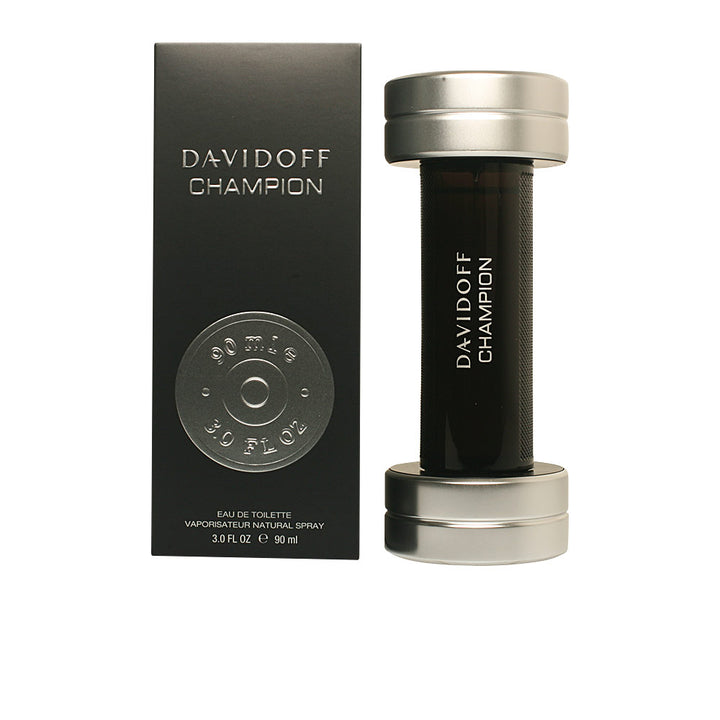 Black weight-shaped glass bottle Eau de Toilette, 90 ml, citrus-woody fragrance