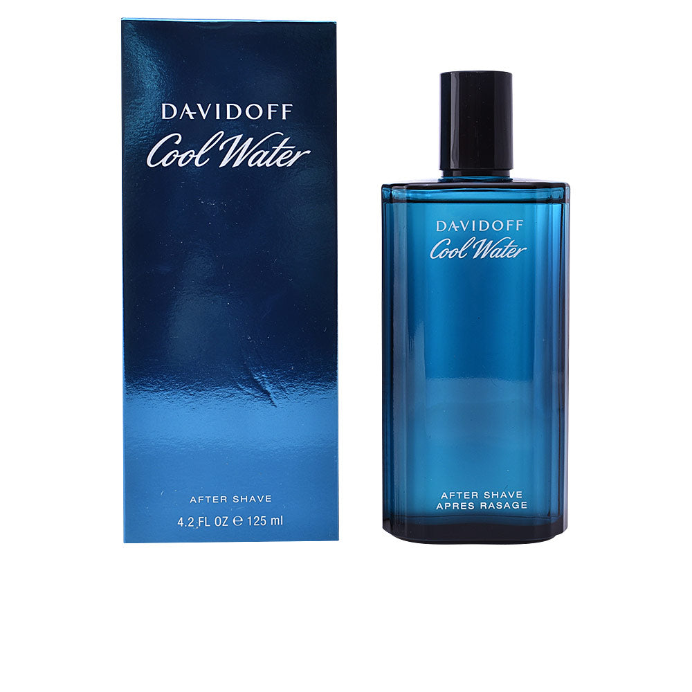 Clear 125 ml after shave bottle with aquatic-mint scent for Man