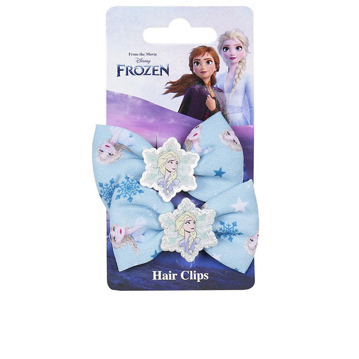 Two polyester hair clips with bow and Minnie pin, set of two, 7.4 × 12.5 × 2 cm