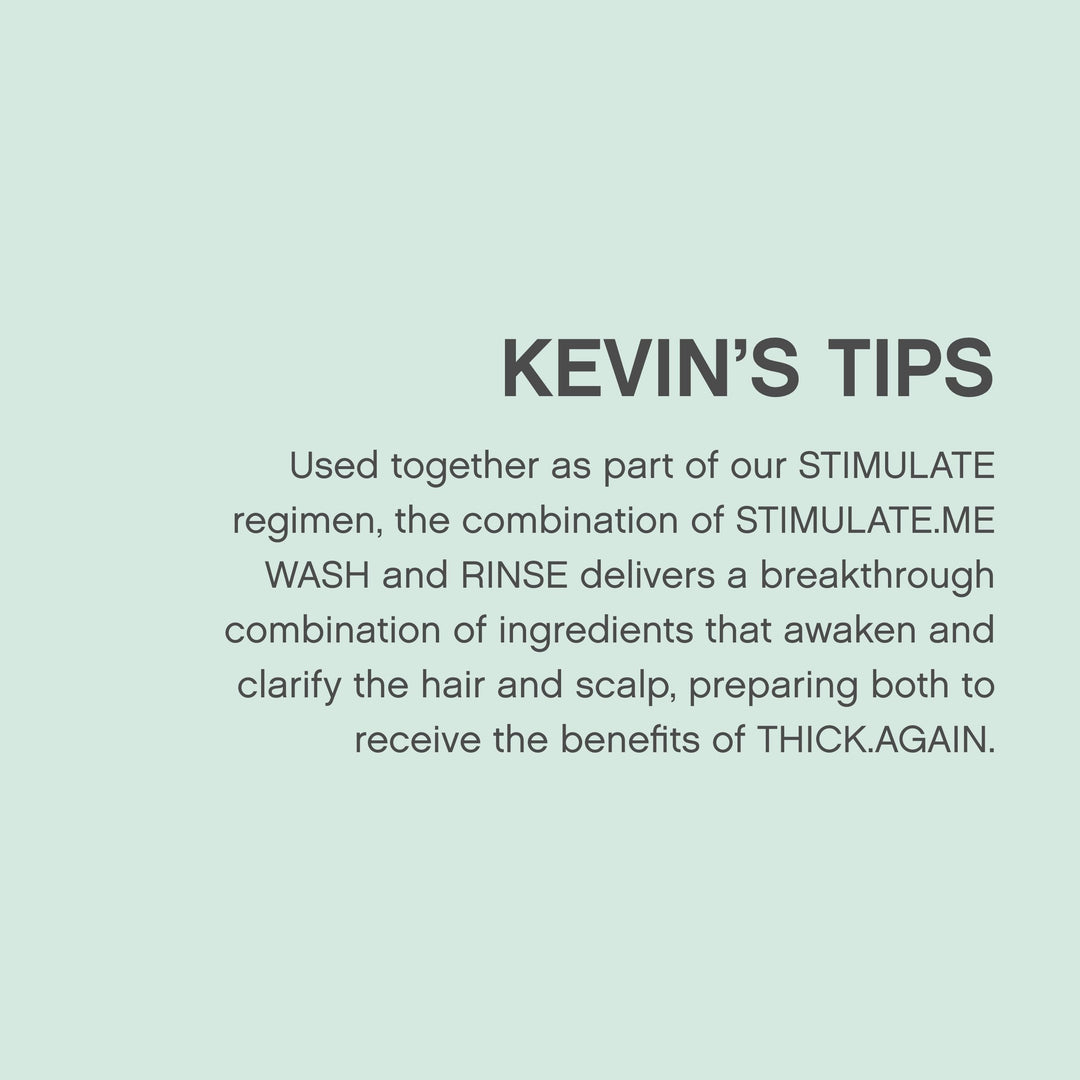 250 ml bottle of mint and bergamot revitalising scalp shampoo for Man, sulphate‑free