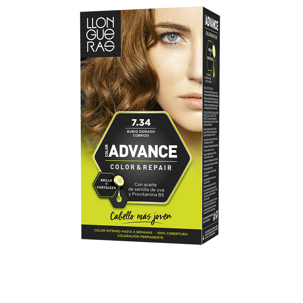 Tube and sachets of ash dark blonde permanent colour kit with developer and treatment