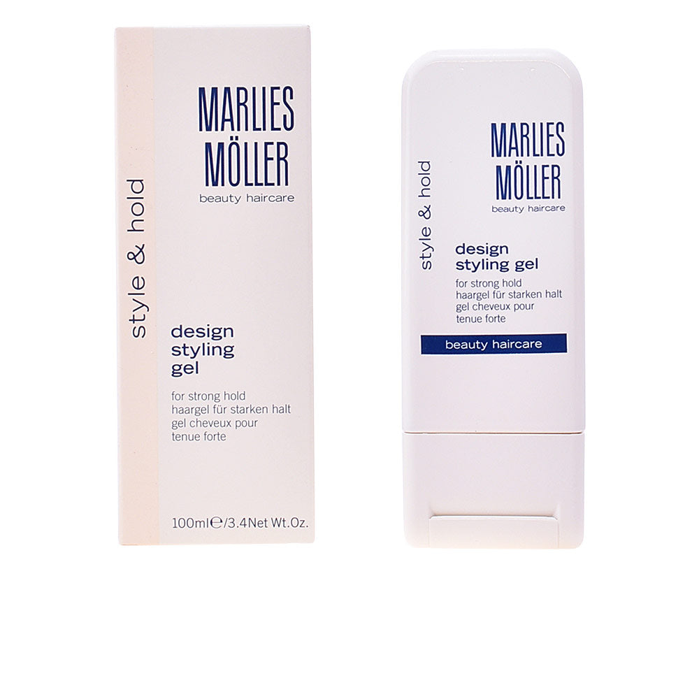 Clear styling gel tube, 100 ml, wet-look hold for Unisex hair