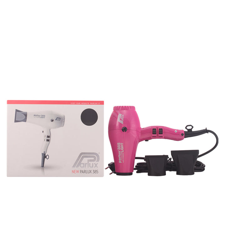 Fuchsia professional hair dryer, ergonomic handle, long 3 m cable, compact profile