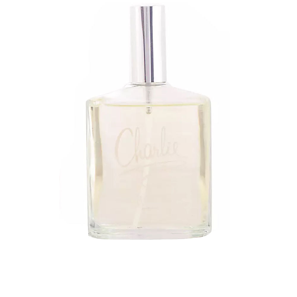Sculpted clear perfume bottle; green floral eau de parfum, 100 ml for Women