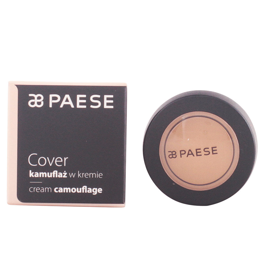 Small 4 g cream camouflage concealer, compact neutral shade, smooth texture