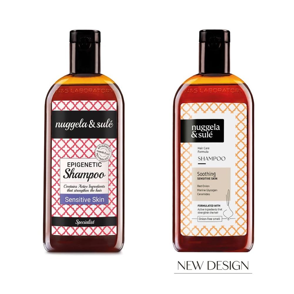250 ml bottle of epigenetic scalp shampoo for sensitive Unisex scalps