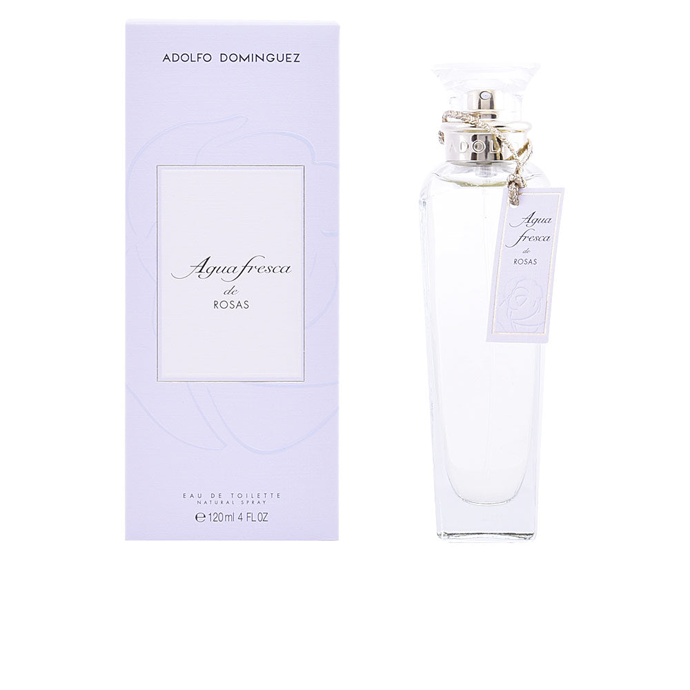 200 ml clear bottle of Bulgarian rose eau de toilette with refill-capable packaging