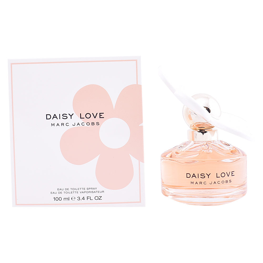 50 ml glass bottle with oversized daisy cap, floral eau de toilette for Women