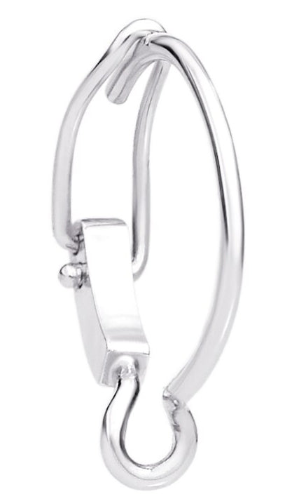 Dodo Minimalist Silver Hoop Earrings