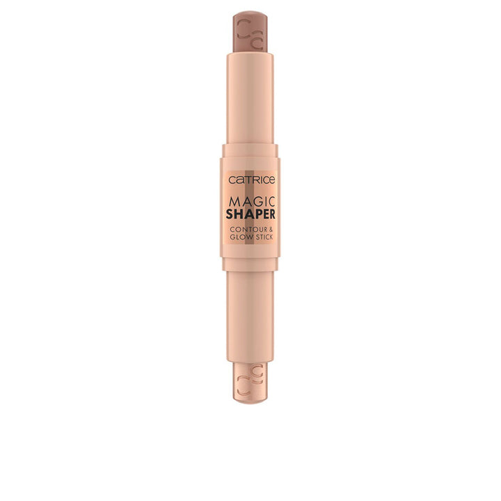 Dual-ended cream contour and luminous highlight stick, 9 g, deep shade