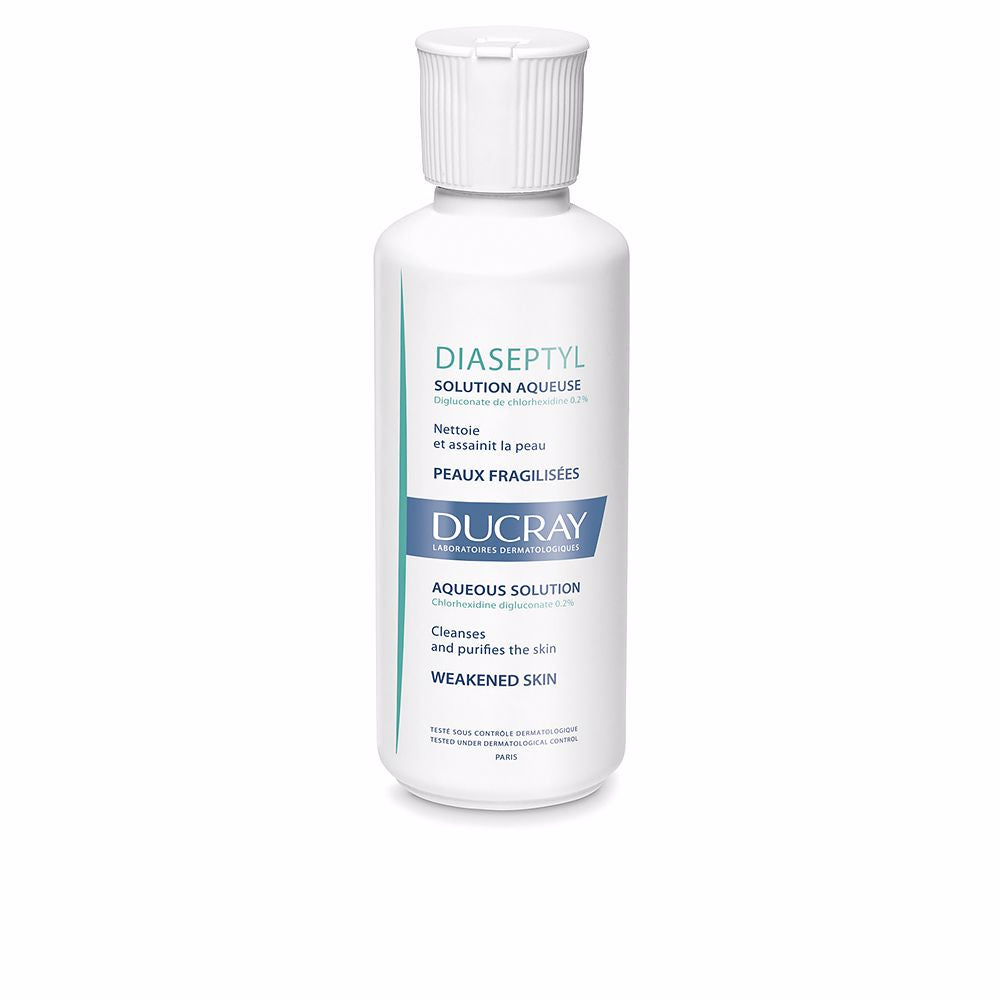Bottle of Ducray Diaseptyl aqueous antiseptic solution for minor wounds