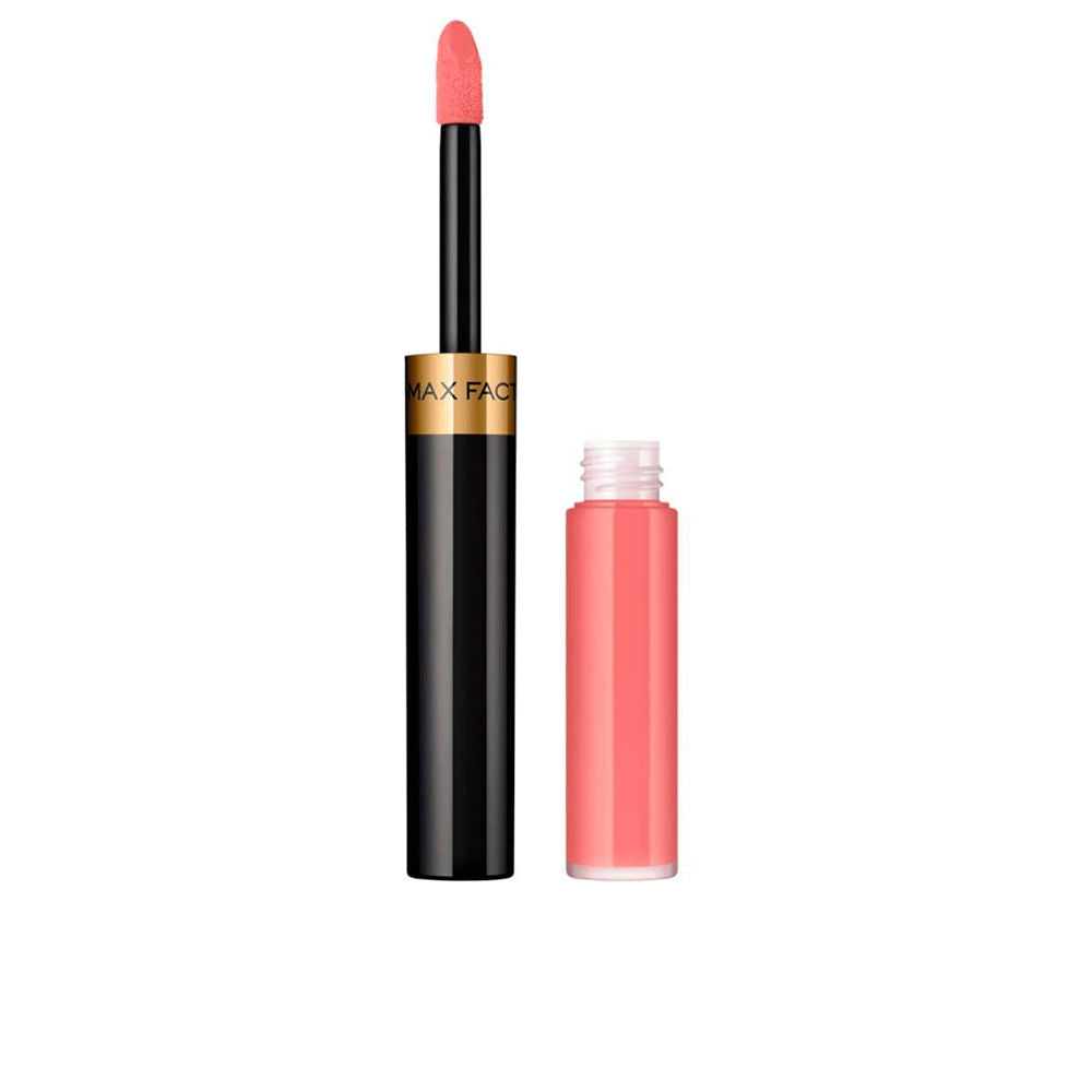 Dual‑ended long‑wear liquid lip colour with separate balm, shade 84 Rising Star