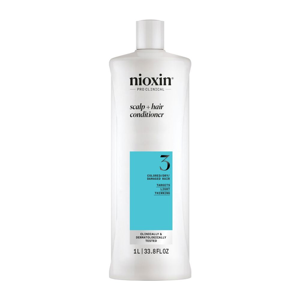 1 litre hydrating scalp conditioner bottle, Unisex System 3 formulation