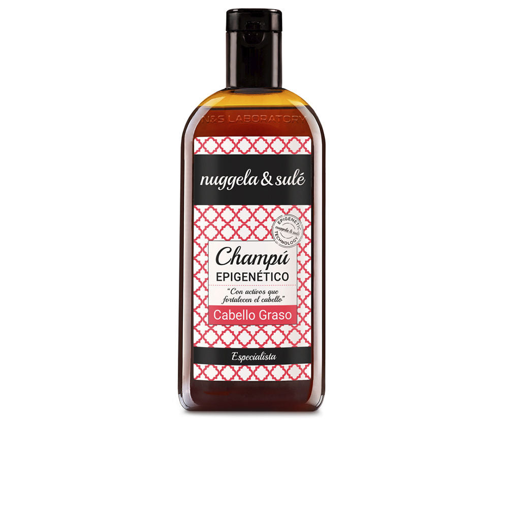 250 ml clear shampoo bottle for oily scalp, Unisex epigenetic balancing formula