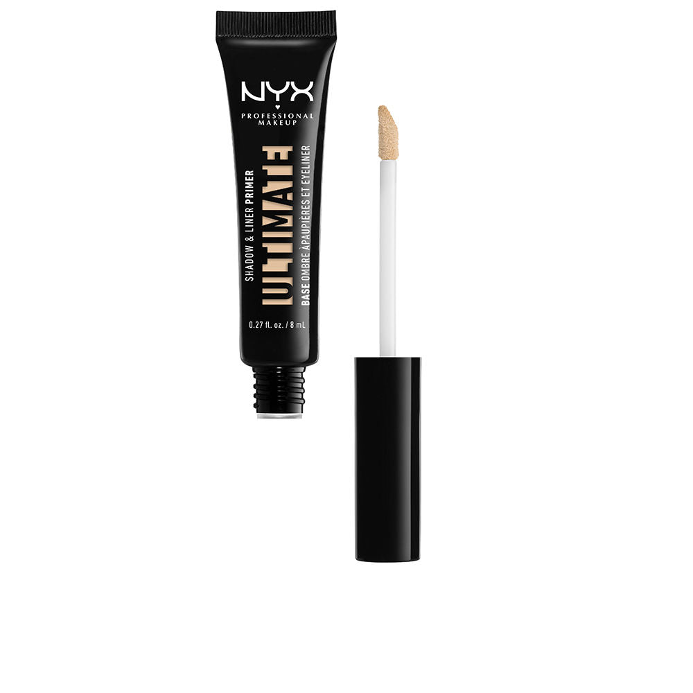 8 ml cream eye primer tube with arrow-shaped applicator, medium-deep shade, Unisex