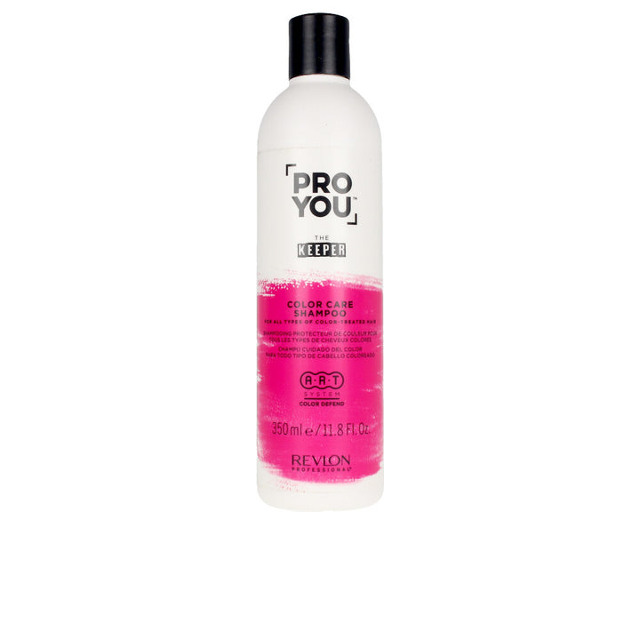 Bottle of 350 ml colour‑care acidic shampoo for coloured hair, salon style