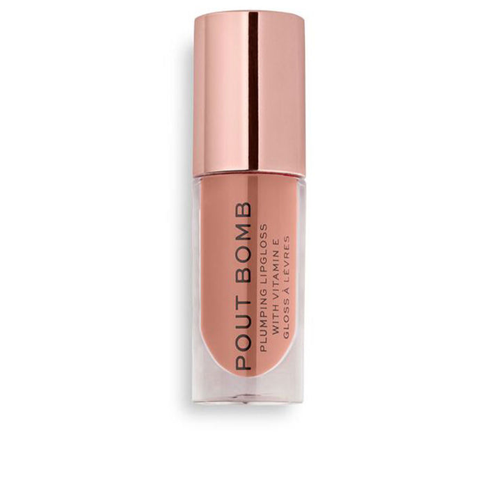 Sleek 4.6 ml clear gloss tube with high-shine applicator, sheer glaze shade